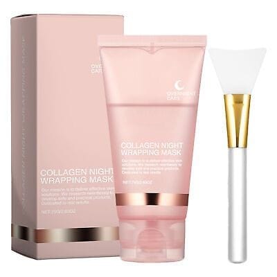 Combo de 5 Mascarillas Faciales de Colágeno