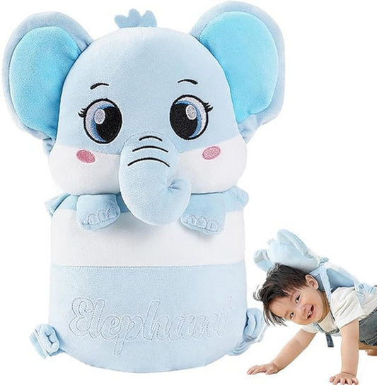 Cojín anticaídas para bebé – elefante azul