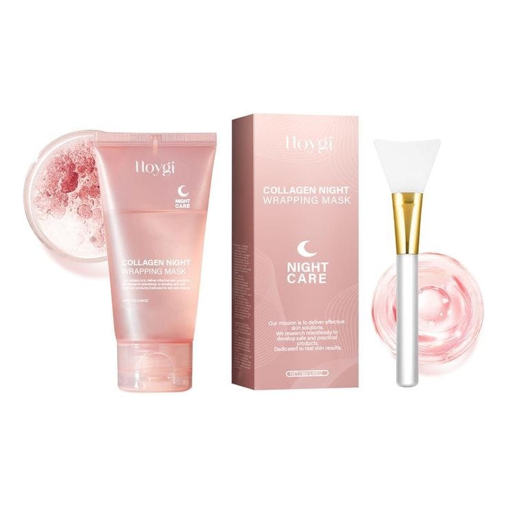 Combo de 5 Mascarillas Faciales de Colágeno